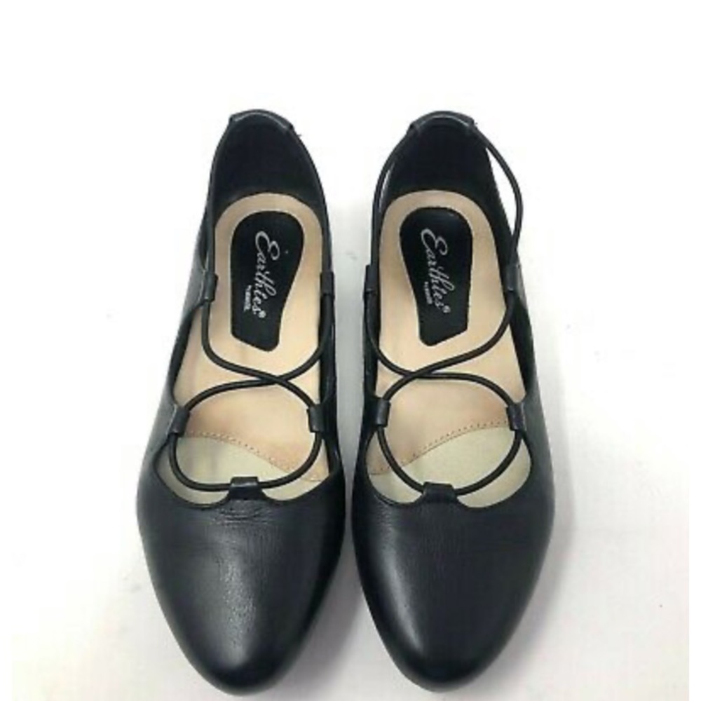 Earthies Black Flats 🩰